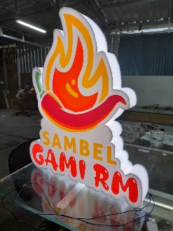 Neonbox Custom Bentuk foto 3